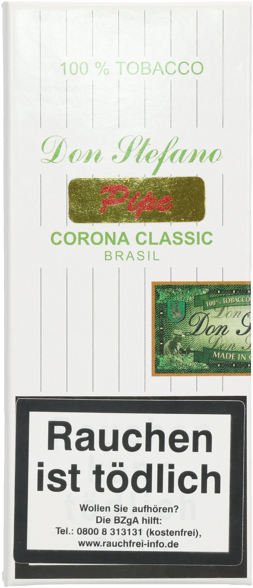 Corona Pipe Brasil (3er) frontal