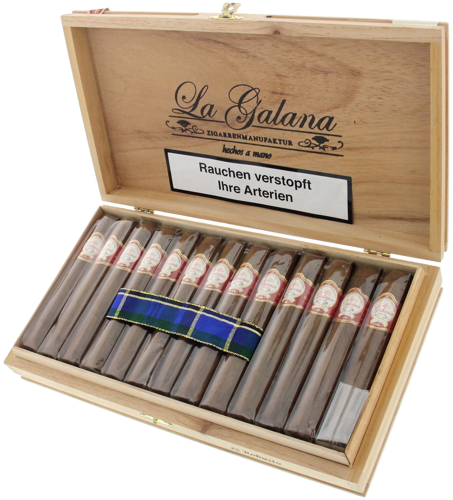 La Galana Clásica Robusto Kiste offen