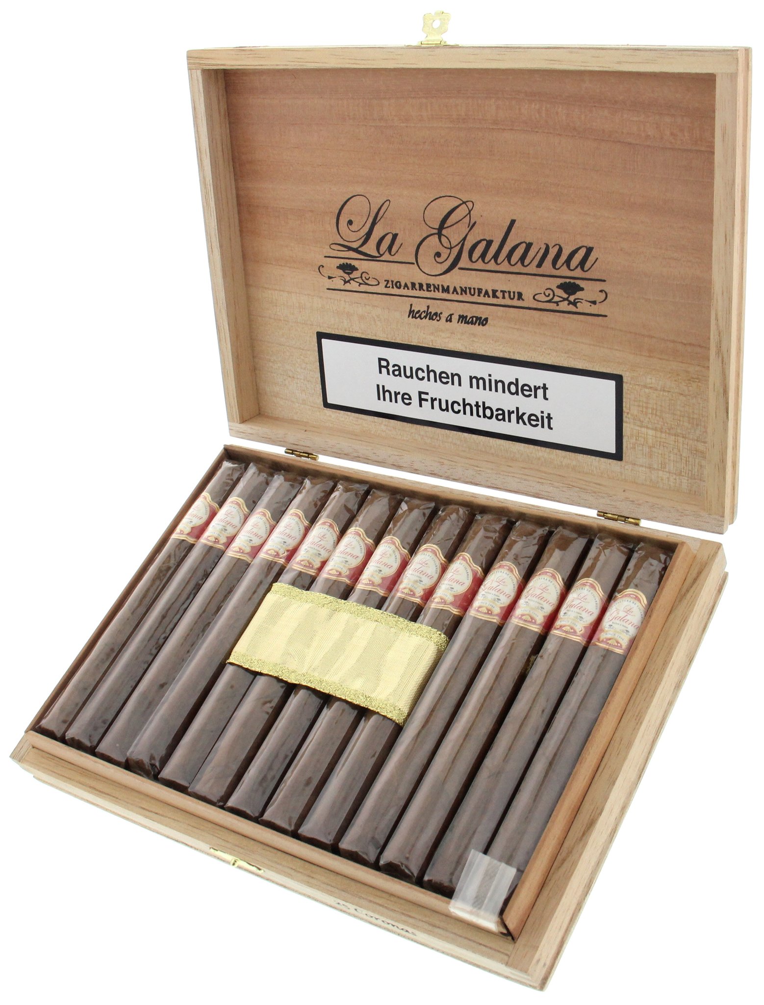 La Galana Clásica Corona Kiste offen