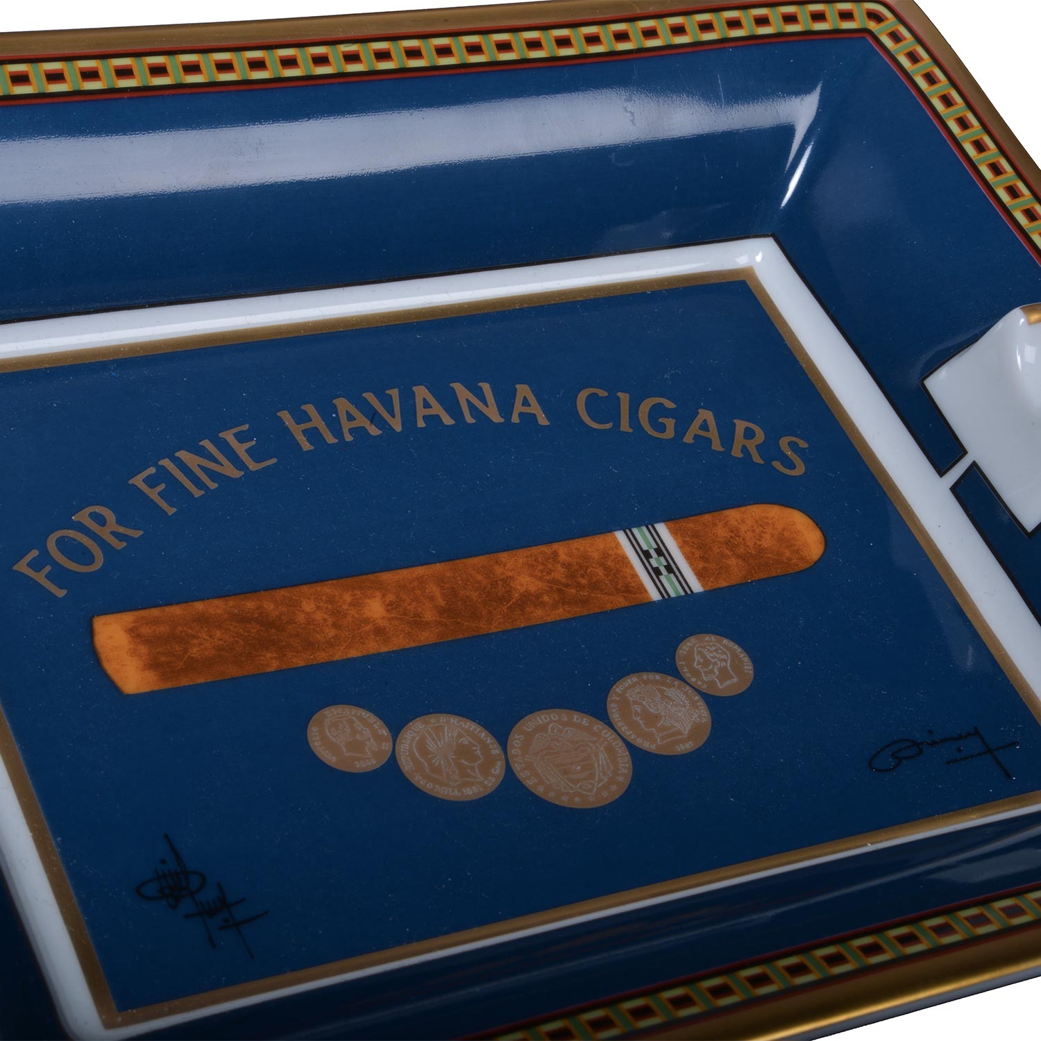 Elie Bleu Ascher medals blau Detailbild 2