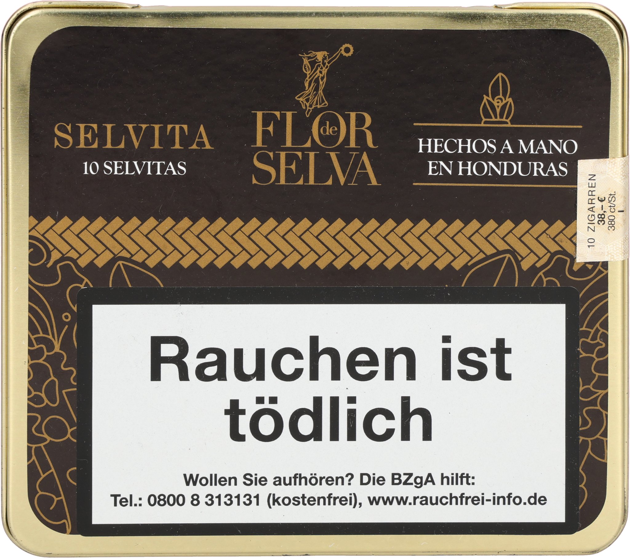 Classic Selvita tin front