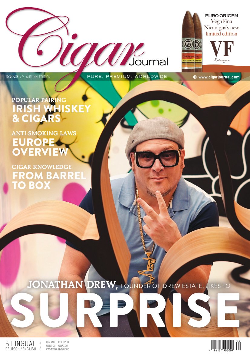 Cigar Journal Ausgabe 03/2020 (Jonathan Drew - Drew Estate)