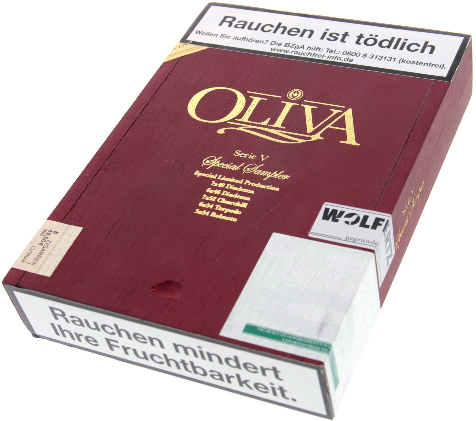 Oliva Serie V Sampler