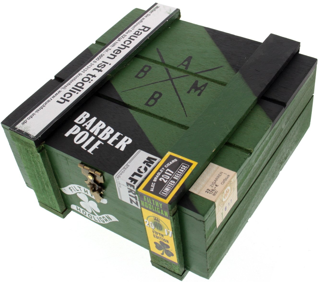 Alec Bradley Black Market Filthy Hooligan (Barber Pole) 2017