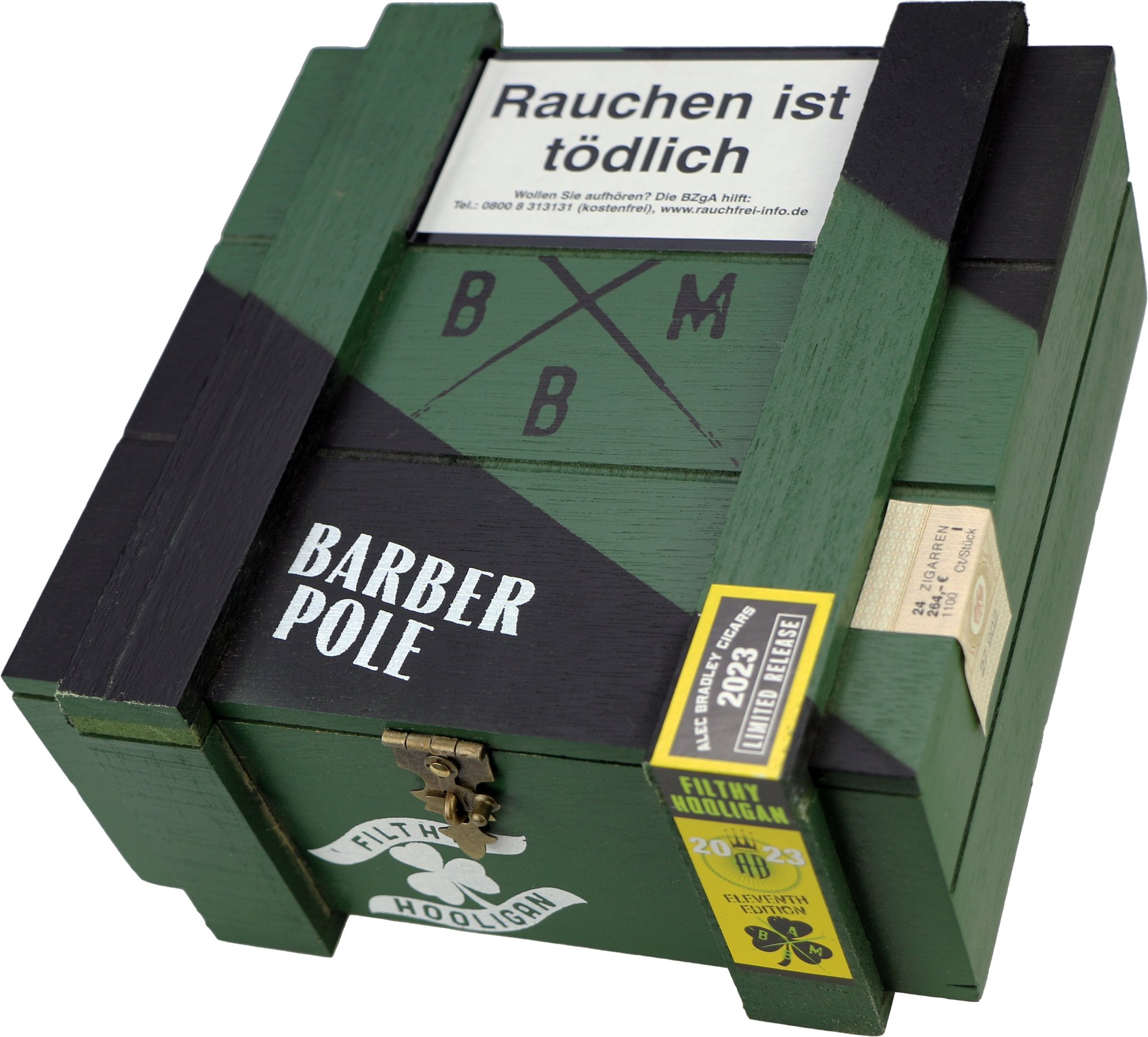 Filthy Hooligan (Barber Pole) 2023 Kiste