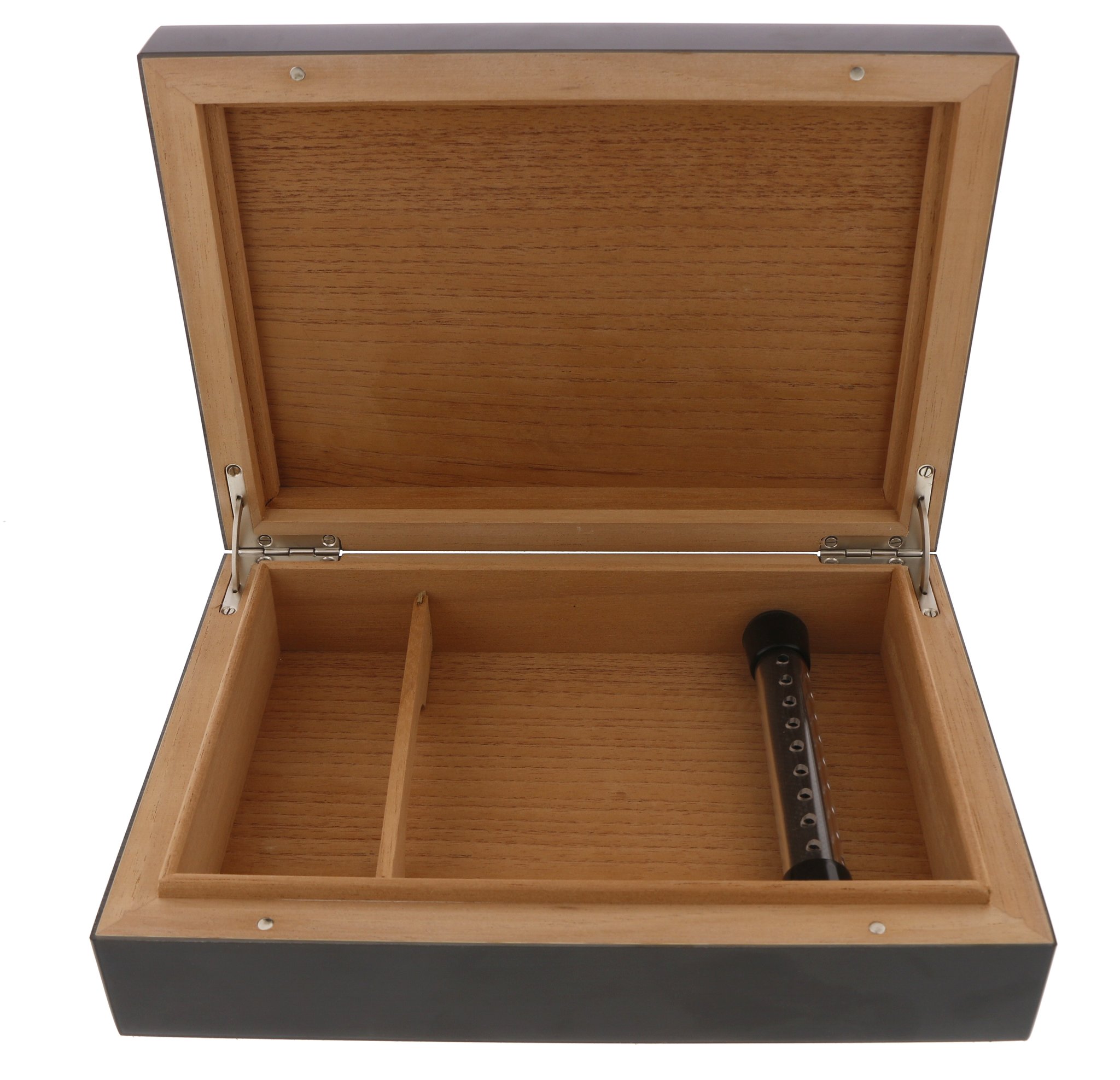 Pegasus Humidor Bambus schwarz matt 20 Zigarren (1446) Detailbild 2