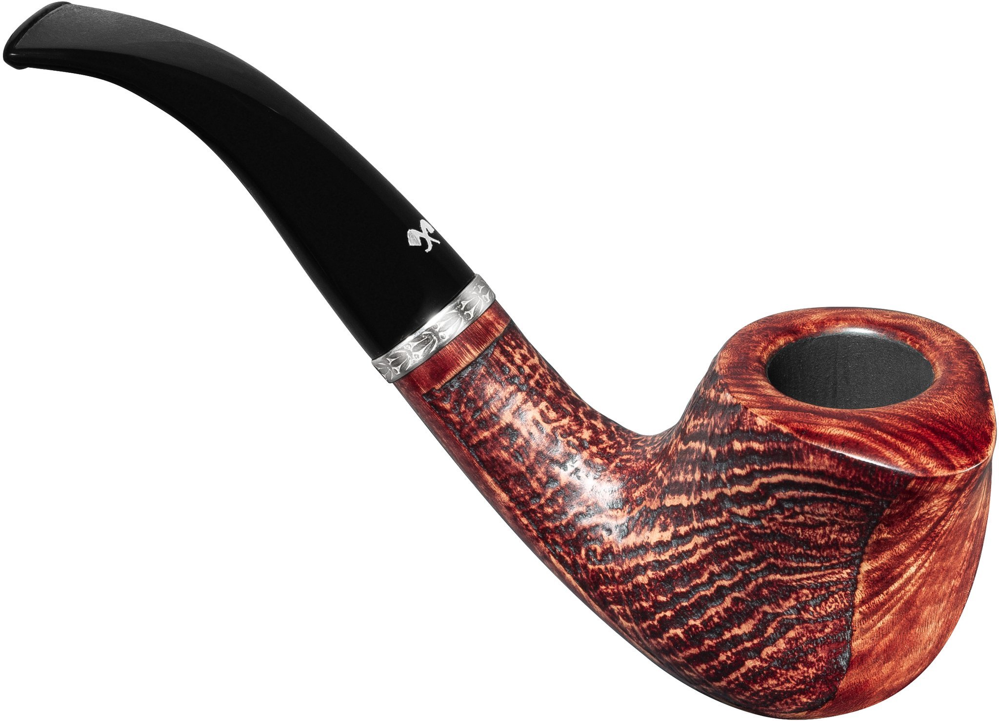 Vauen Jahrespfeife J2021CV (teilsandgestrahlt) Detailbild 1