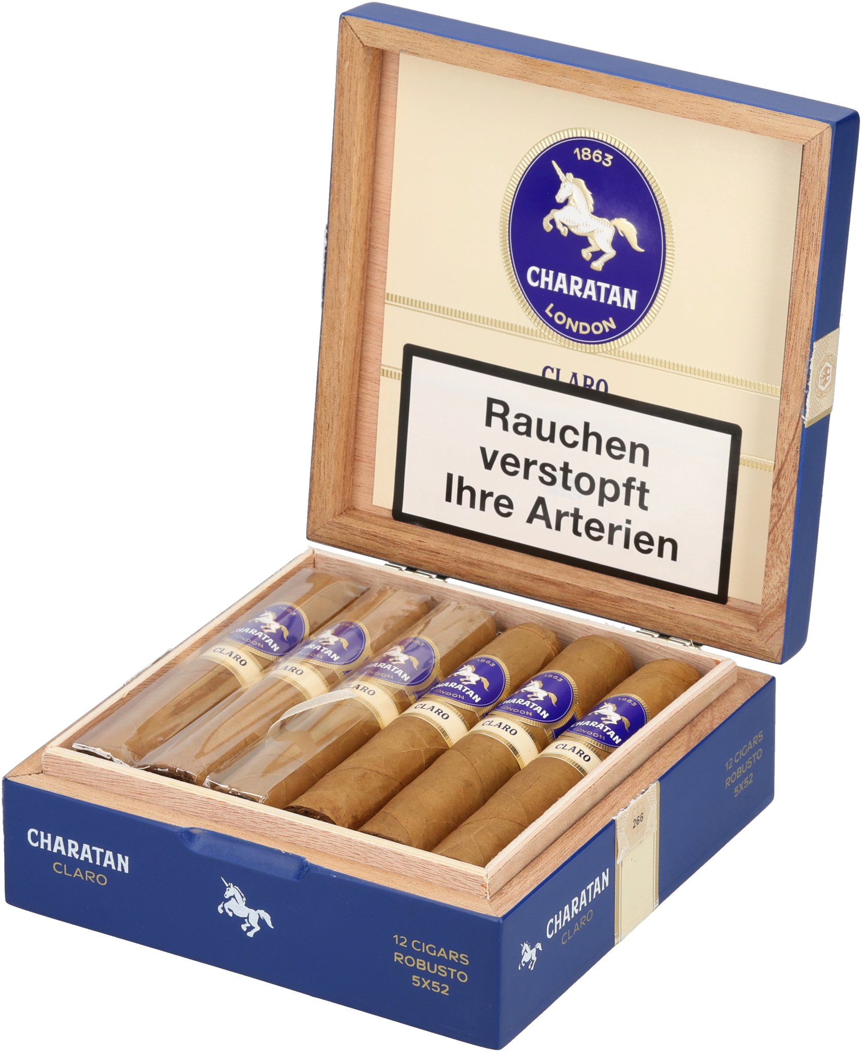 Charatan Zigarren Claro Robusto Kiste_05