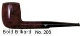 Davidoff Rot poliert [Série 200] Bold Billard No. 208