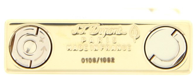 S.T. Dupont Ligne 2 James Bond Limited Edition Golden-Schwarz (016169) Unterboden
