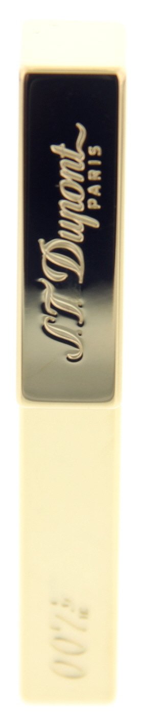 S.T. Dupont Ligne 2 James Bond Limited Edition Golden-Schwarz (016169) seitlich aufgeklappt