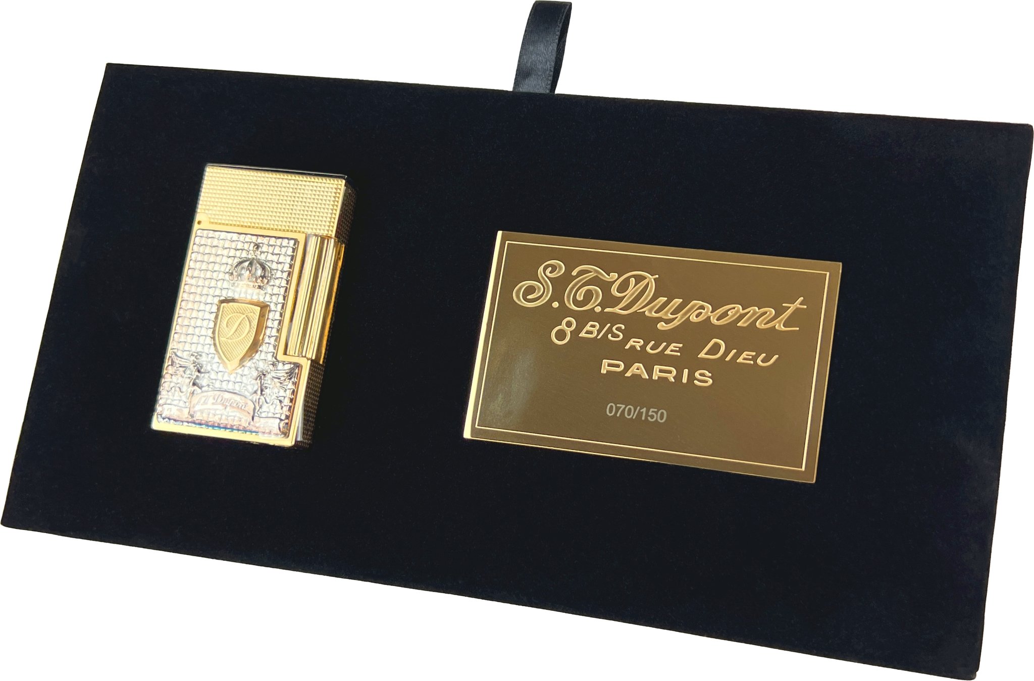 S.T. Dupont Ligne 2 Edition Limite Hotel Particulier Part Blason Inlay