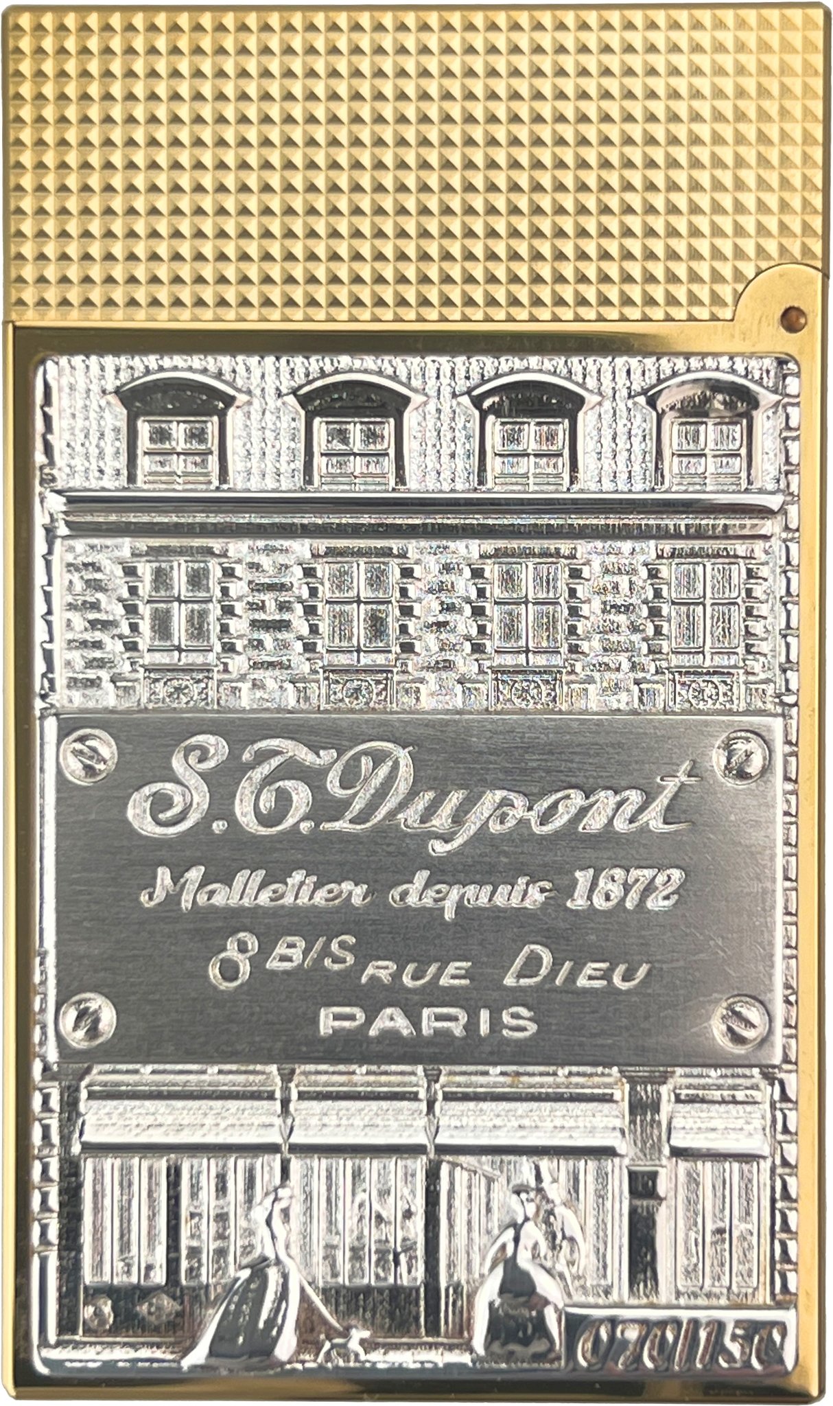 S.T. Dupont Ligne 2 Edition Limite Hotel Particulier Part Blason Rückseite