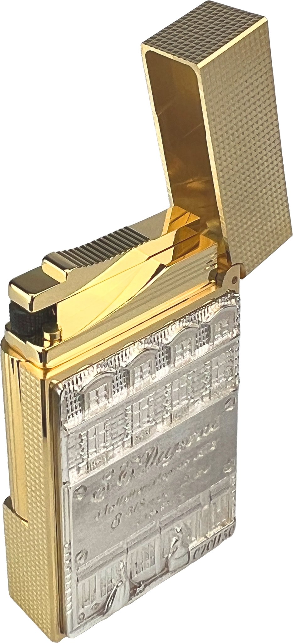 S.T. Dupont Ligne 2 Edition Limite Hotel Particulier Part Blason offen hinten