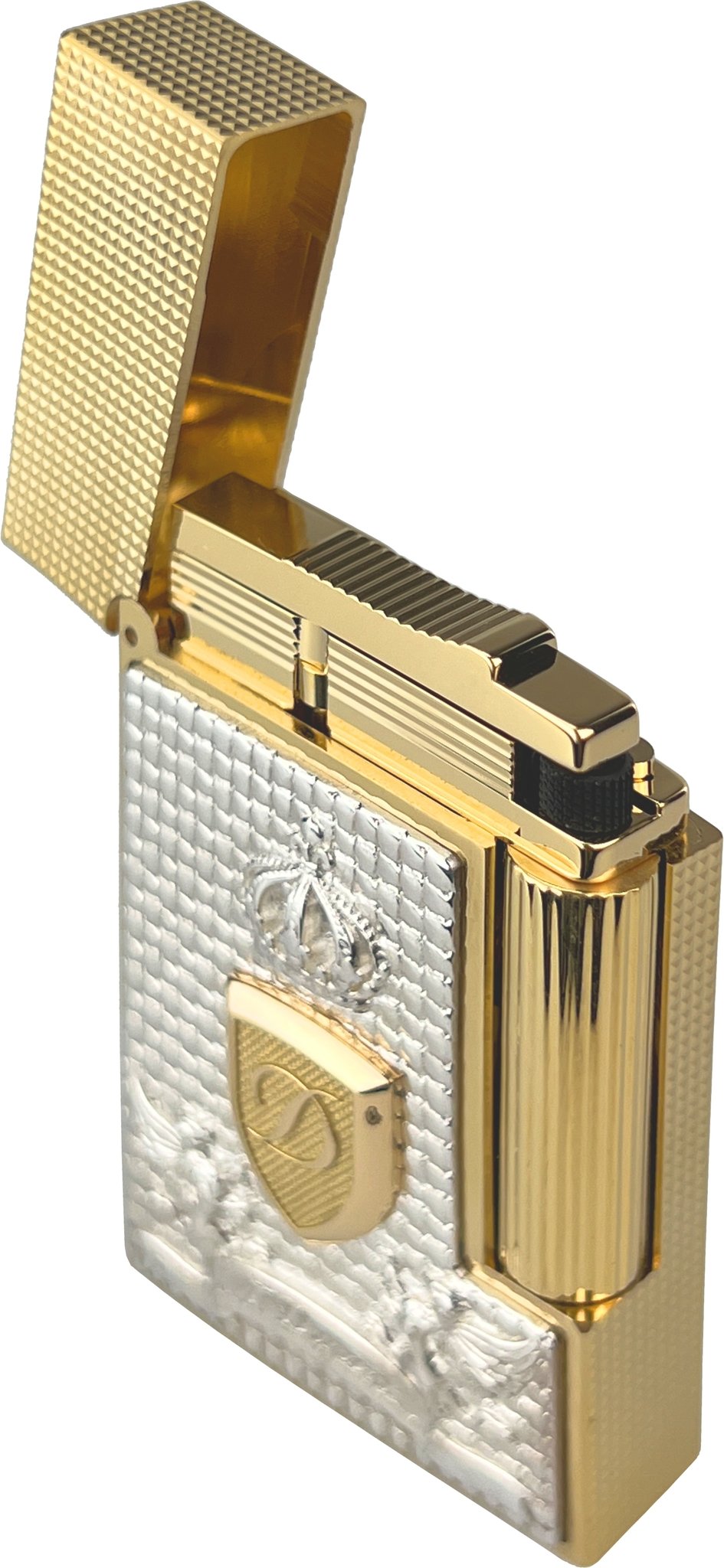 S.T. Dupont Ligne 2 Edition Limite Hotel Particulier Part Blason offen vorne