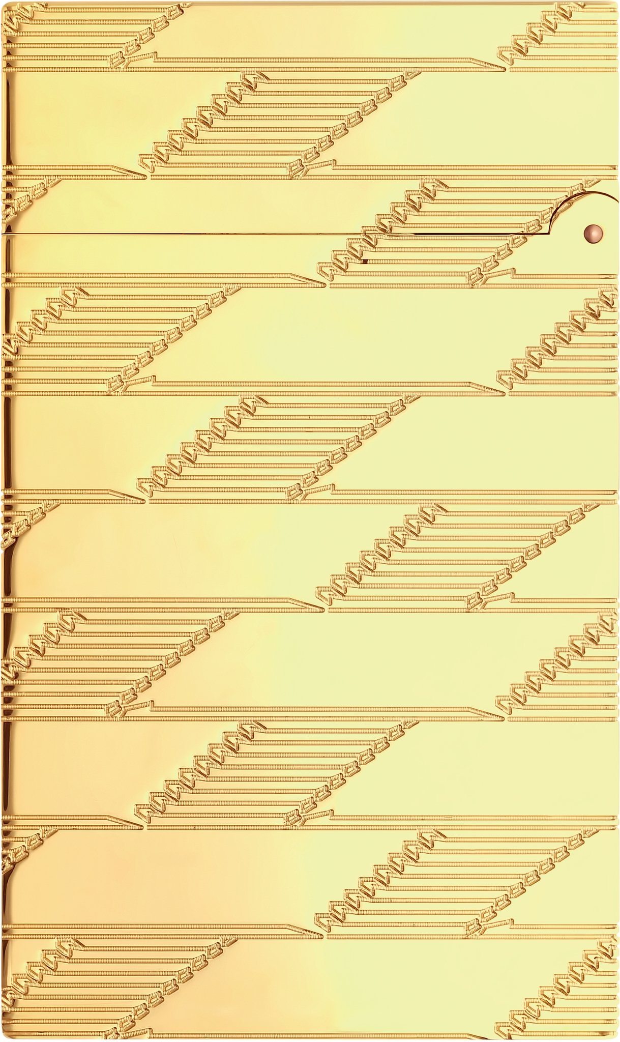 1872 gold Monogramm back