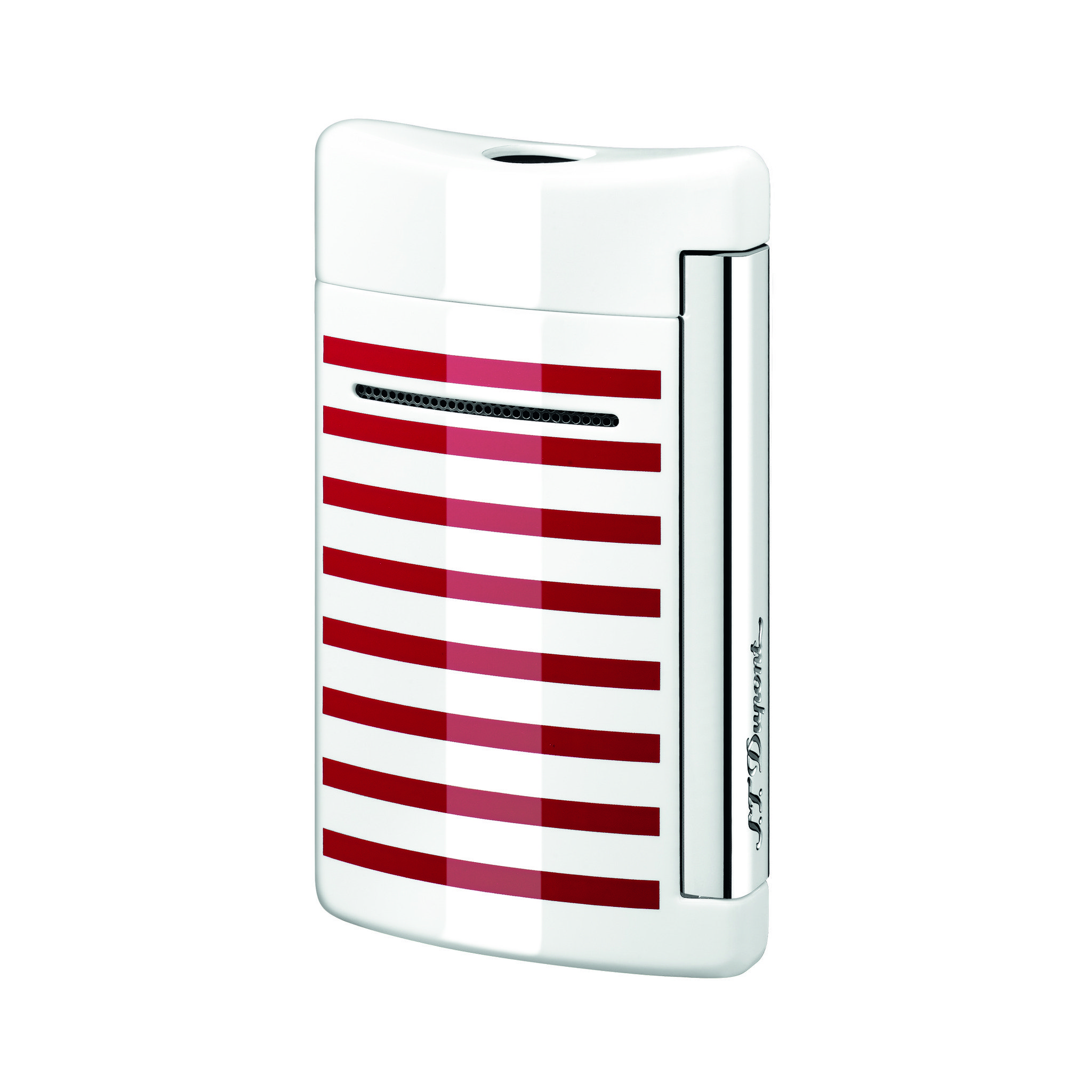S.T. Dupont Minijet white red stripes (010108)