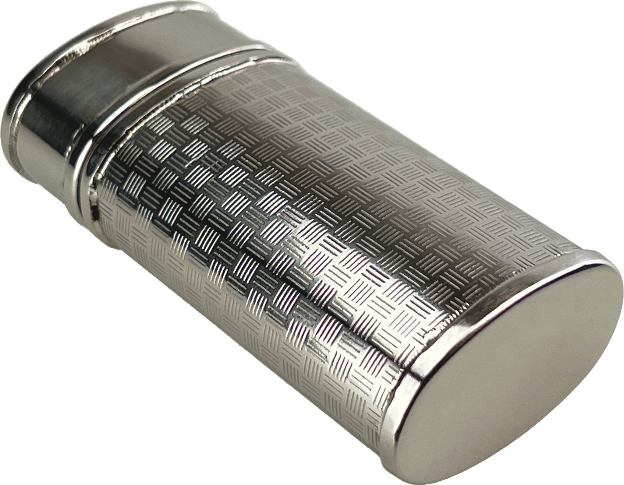 S.T. Dupont Aschenbecher Pocket Ashtray Silver Unterseite