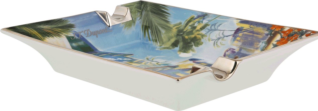 S.T. Dupont Aschenbecher Cuba (006411) schräg