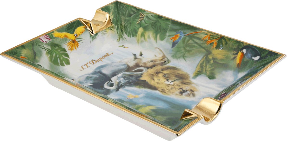 S.T. Dupont Aschenbecher Big 5 (006408) schräg