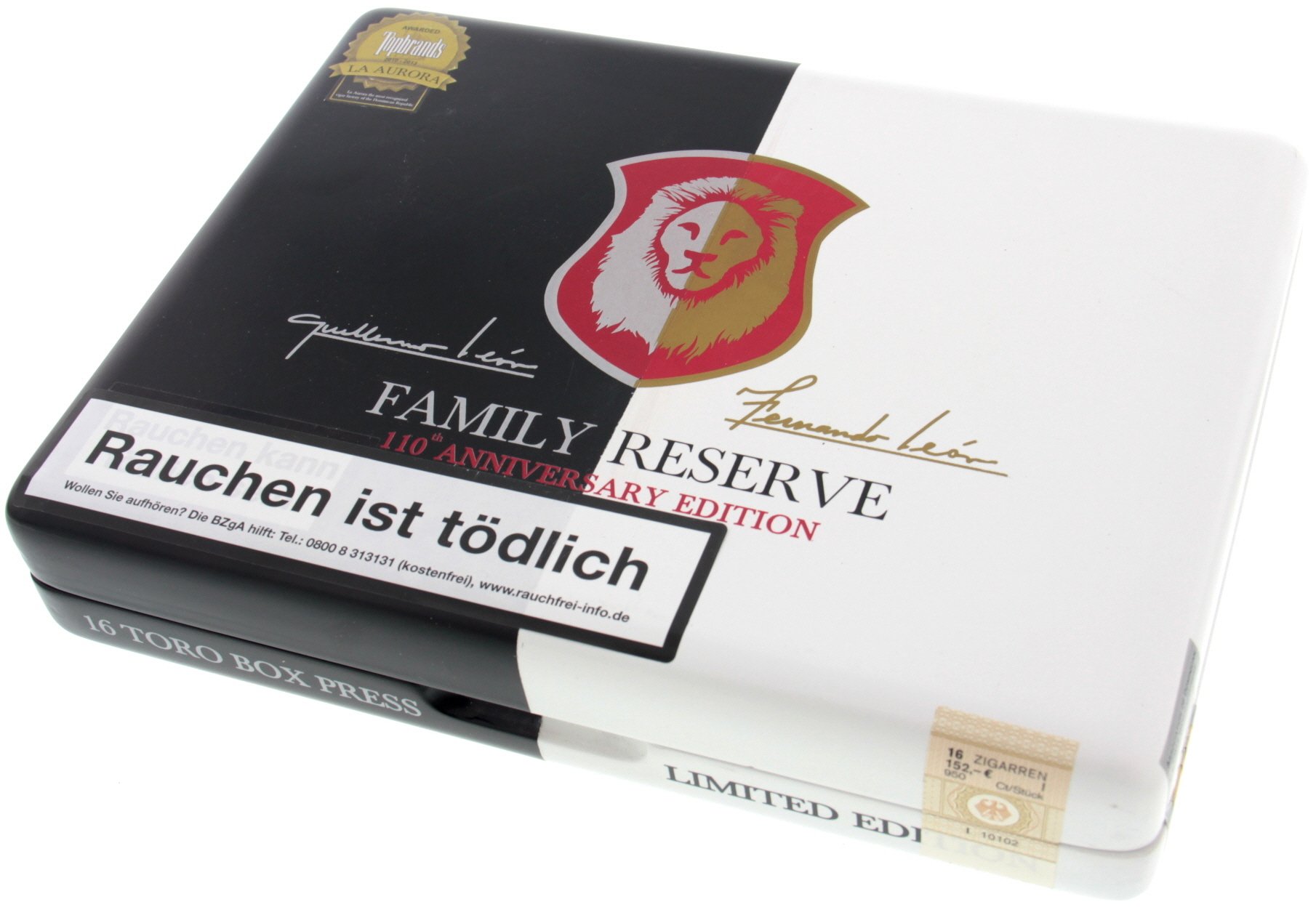 Leon Jimenes Family Reserve 110th Anniversary Edition Kiste