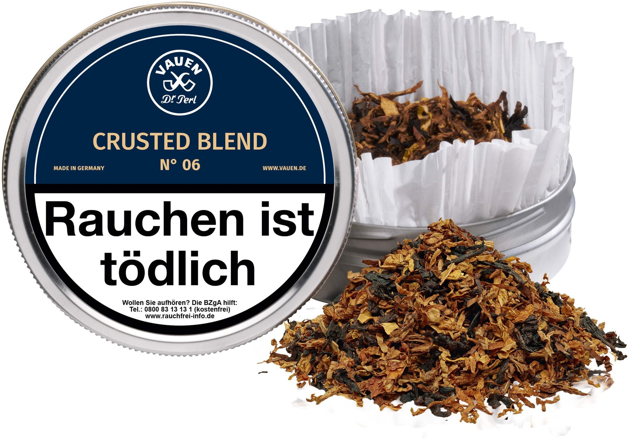 Vauen Pfeifentabak Crusted Blend No. 6 50g Dose