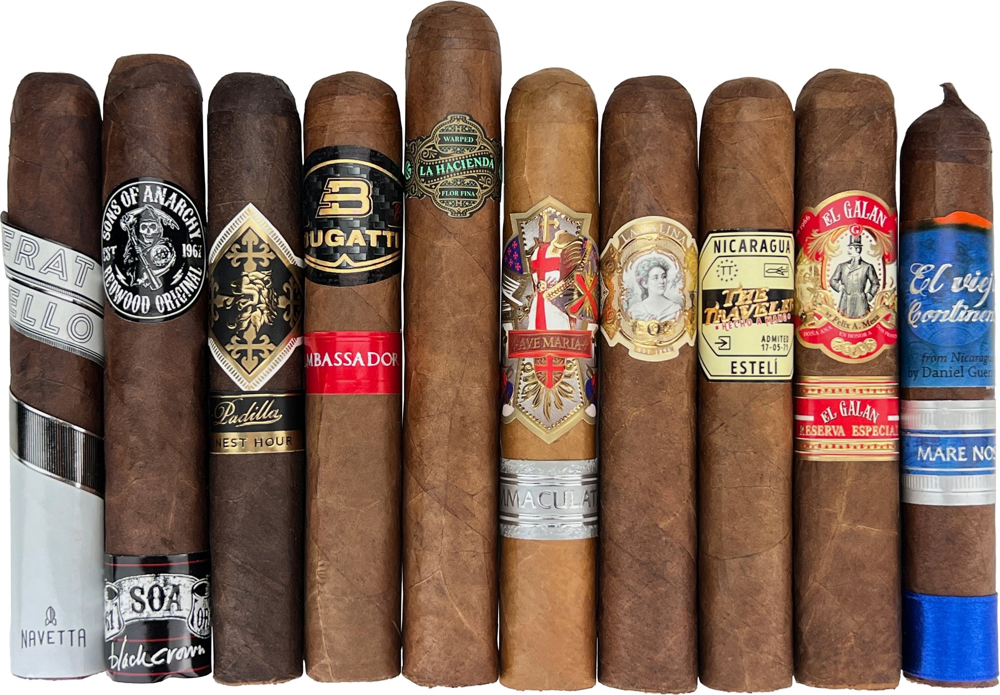 CIGARWORLD Sampler Eigenimporte (10 Zigarren)