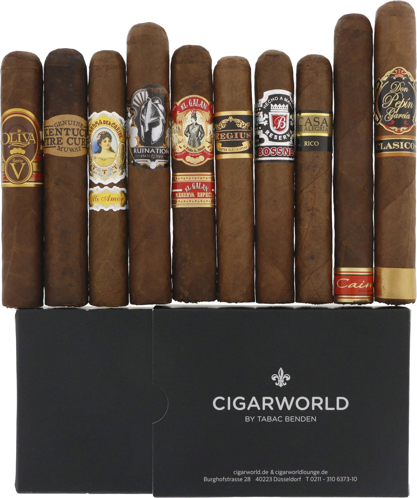 CIGARWORLD Sampler Aficionado (10 Zigarren)