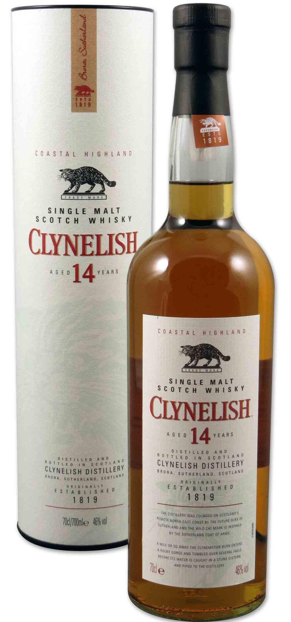 Brora Sutherland Clynelish 14 Years 0.7 Liter - 46% (1738)