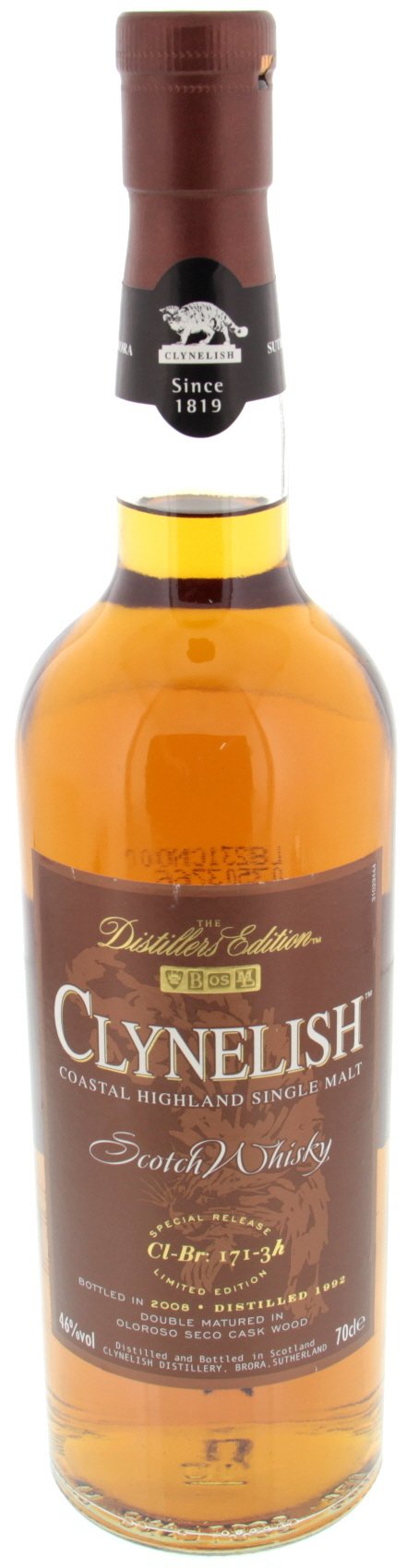Clynelish Single Malt Whisky The Distillers Edition 