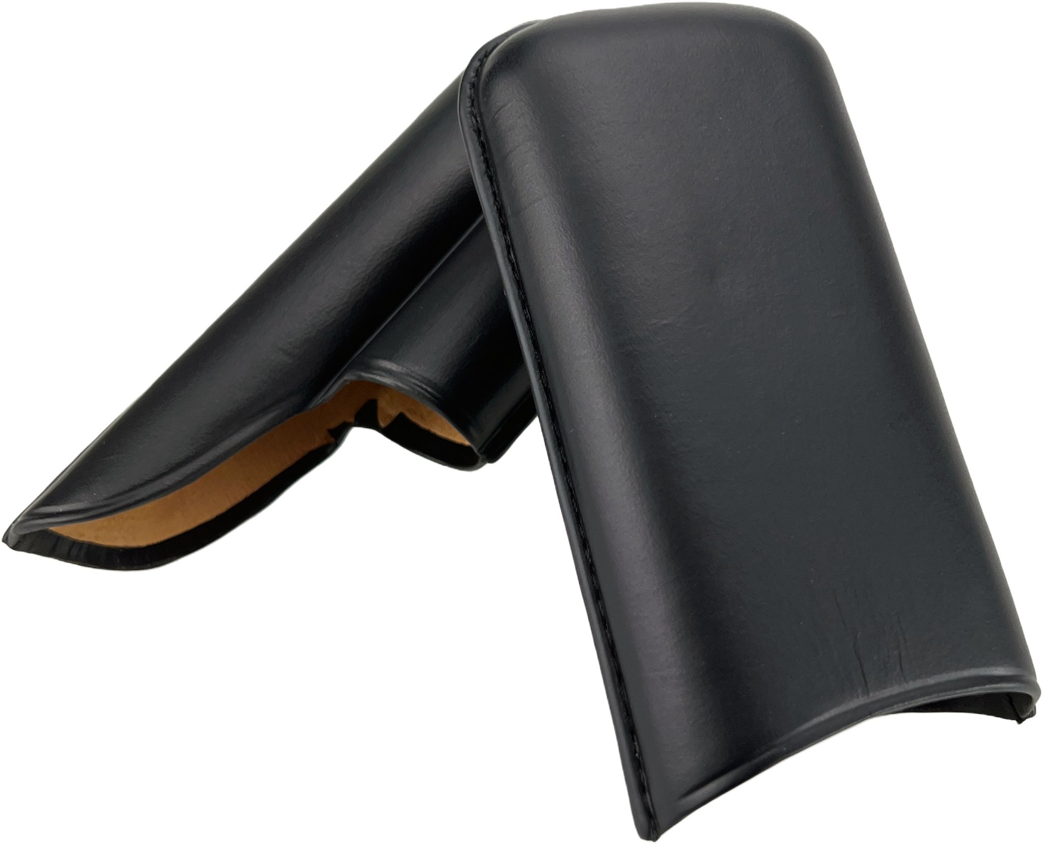 Marca Fina Lederetui 2er Robusto Cafebraun ohne Logo (1000029)