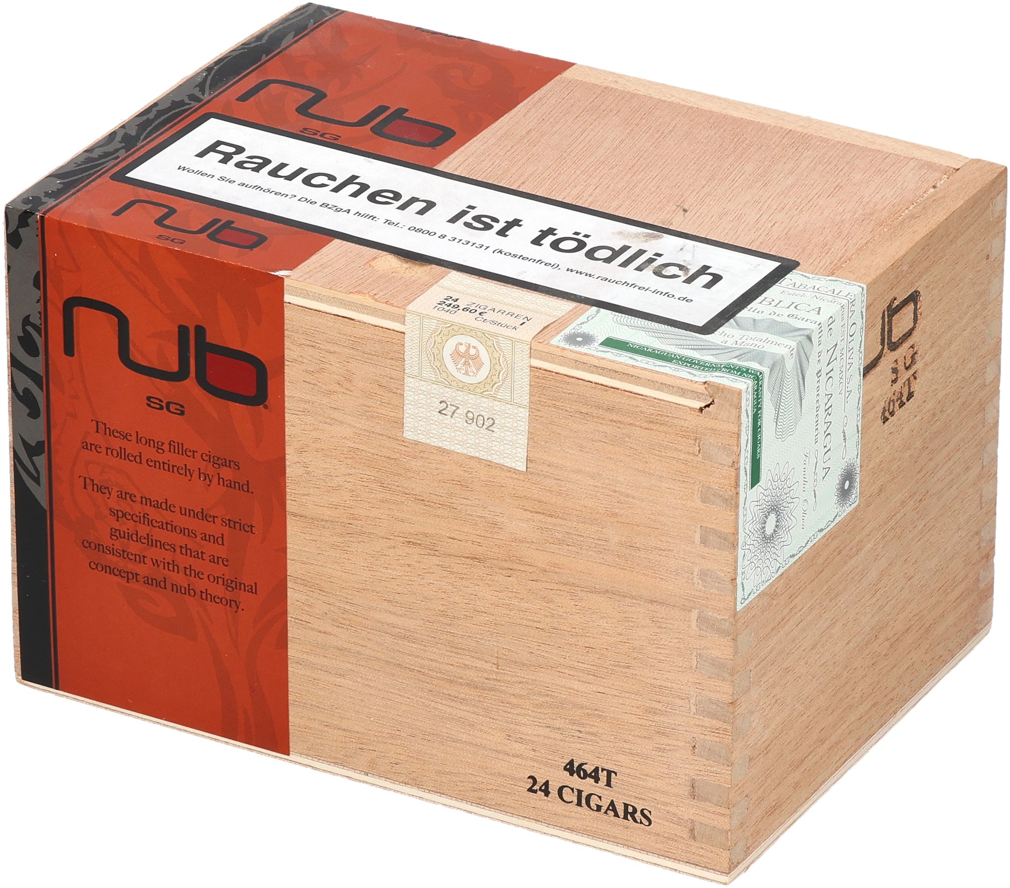 Oliva NUB Sun Grown 464T Torpedo_Kiste