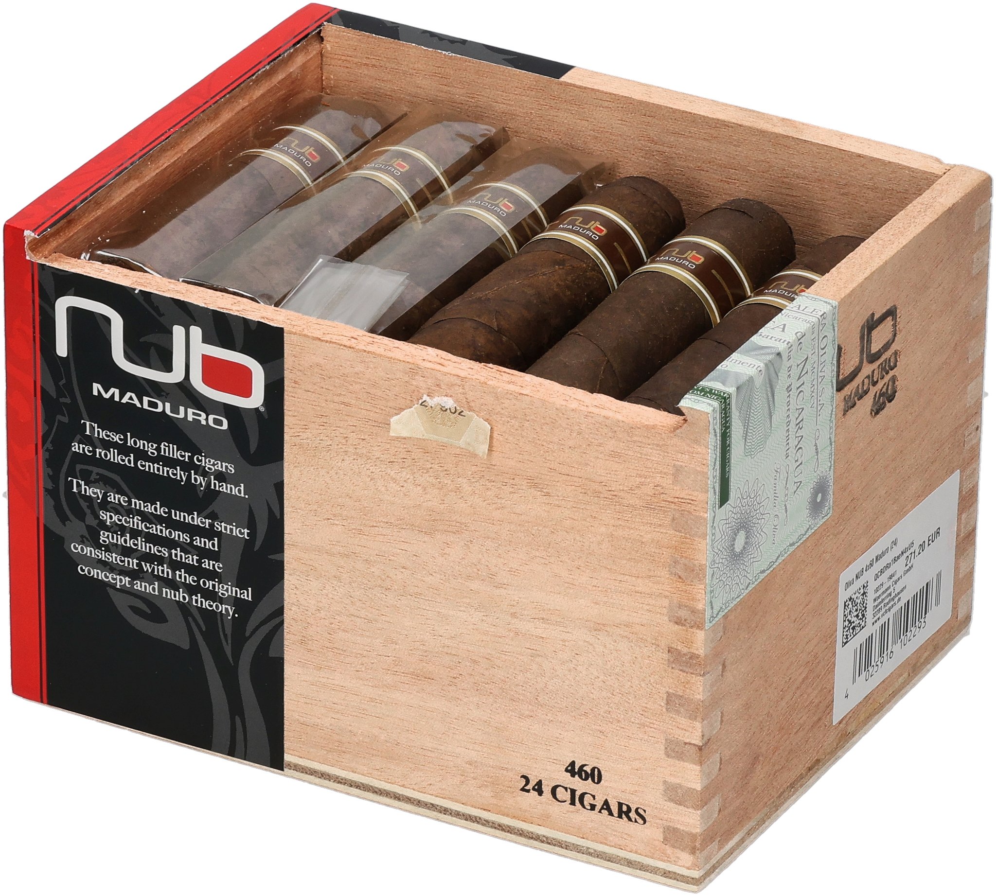 Oliva NUB Maduro 460_Kiste