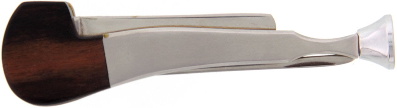Guy Janot Pfeifenbesteck Pfeife Holz Chrom (491513)