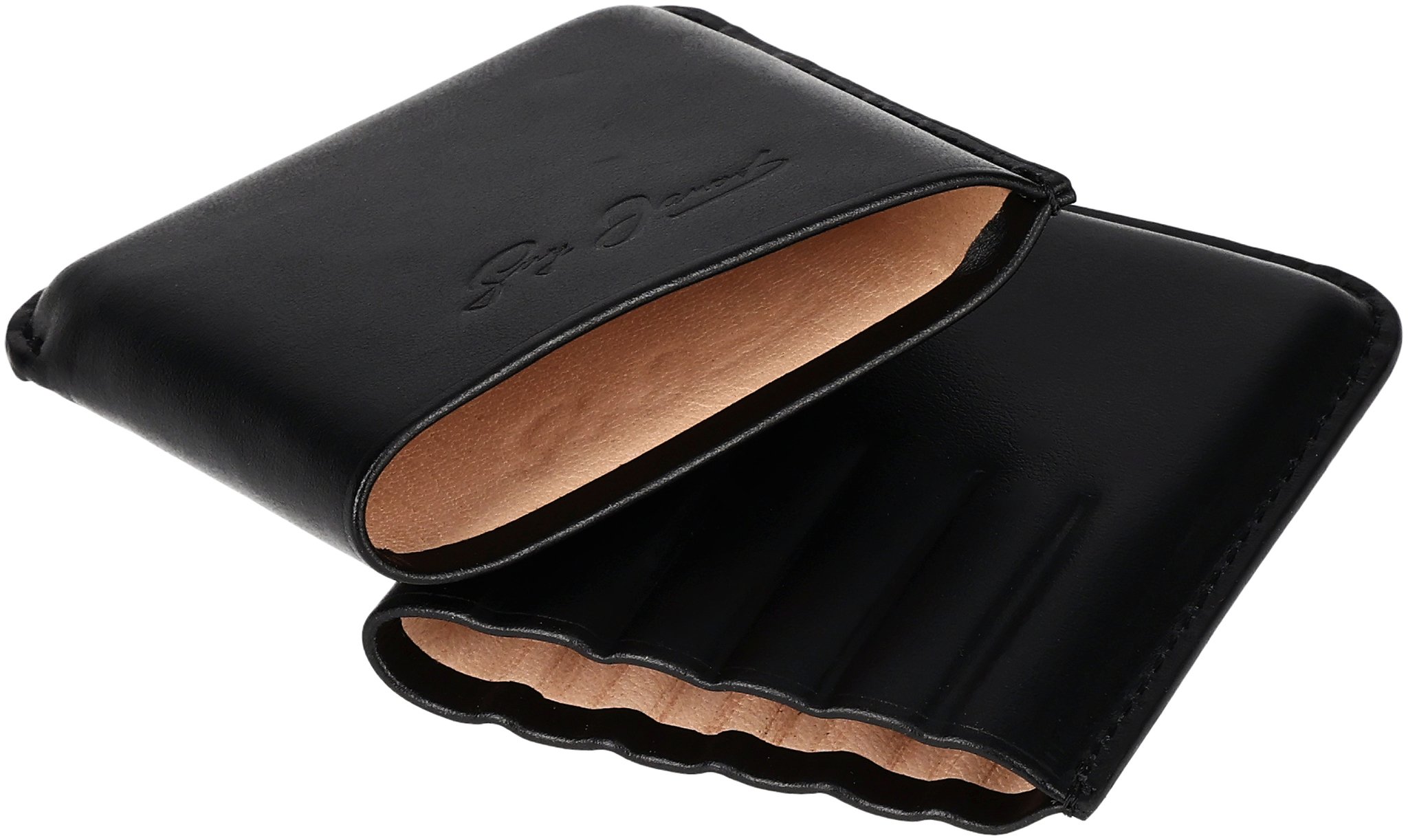 uy Janot Domingo 6er Cigarillo-Etui Schwarz 8030
