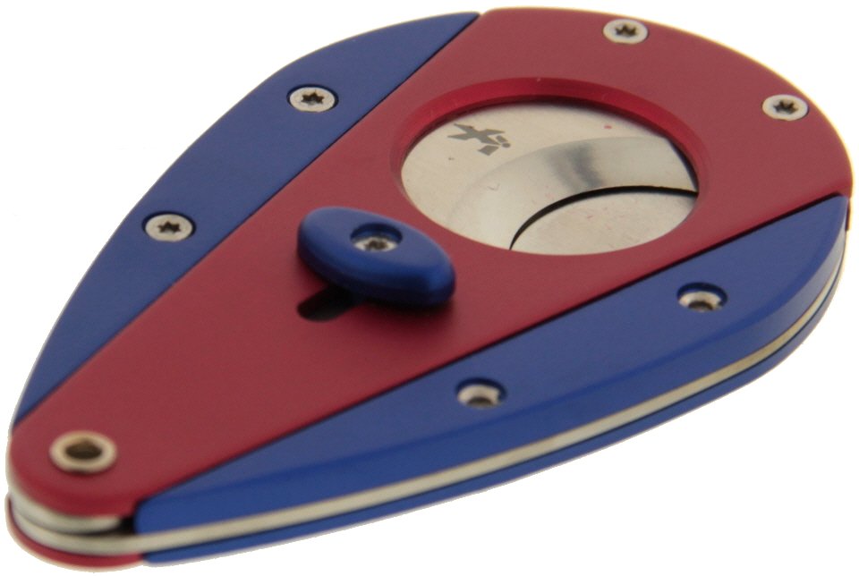 Xikar Cutter Xi1 Red Blue (102RDBL)