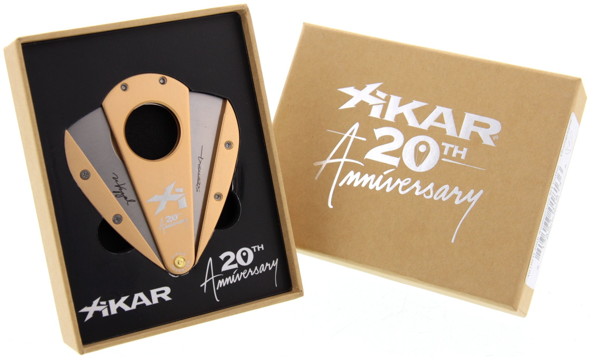 Xikar Cutter Xi1 20th Anniversary Champagne (101RCH) Detailbild