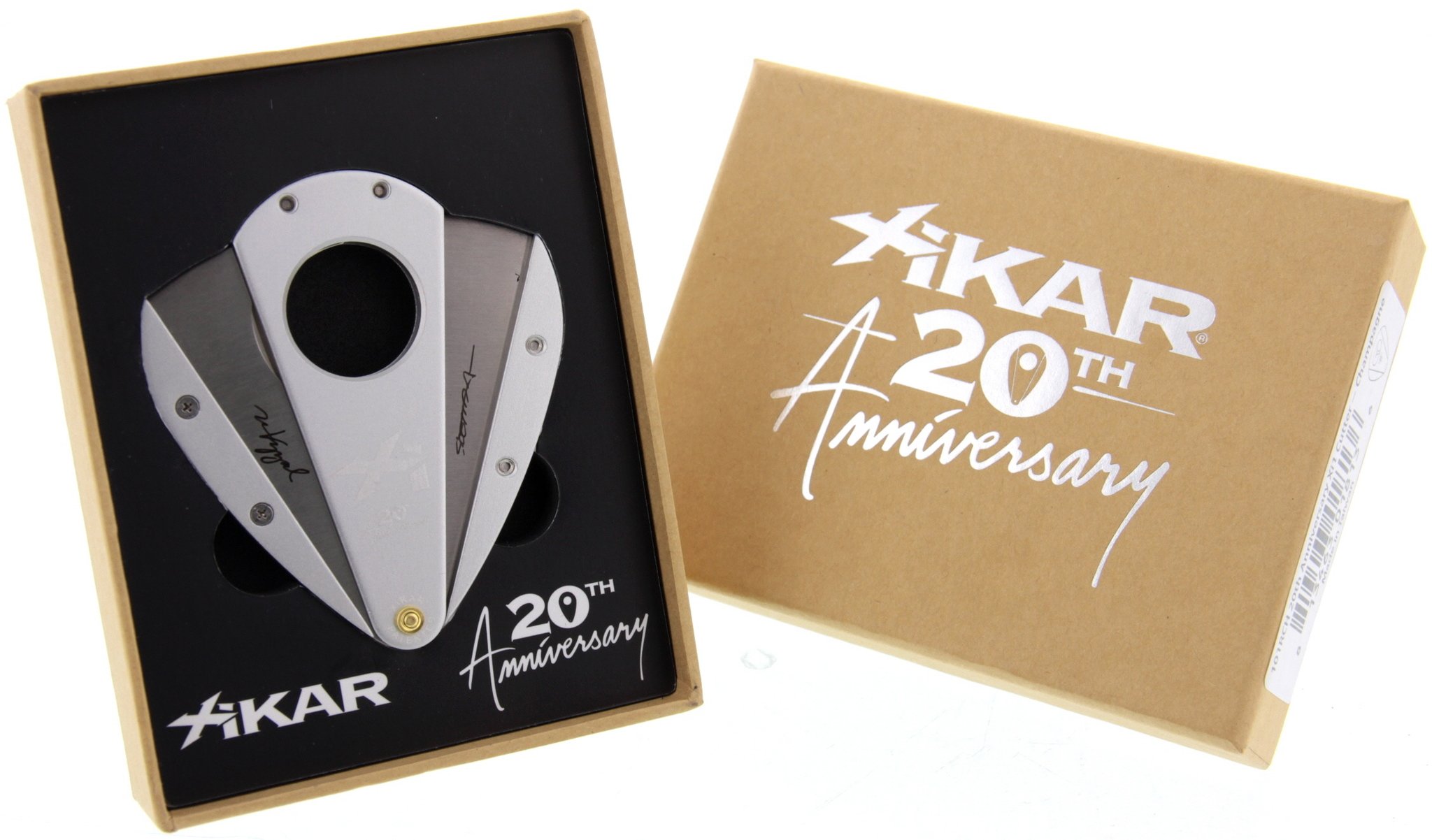 Xikar Cutter Xi1 20th Anniversary Silver (101RSL) Detailbild
