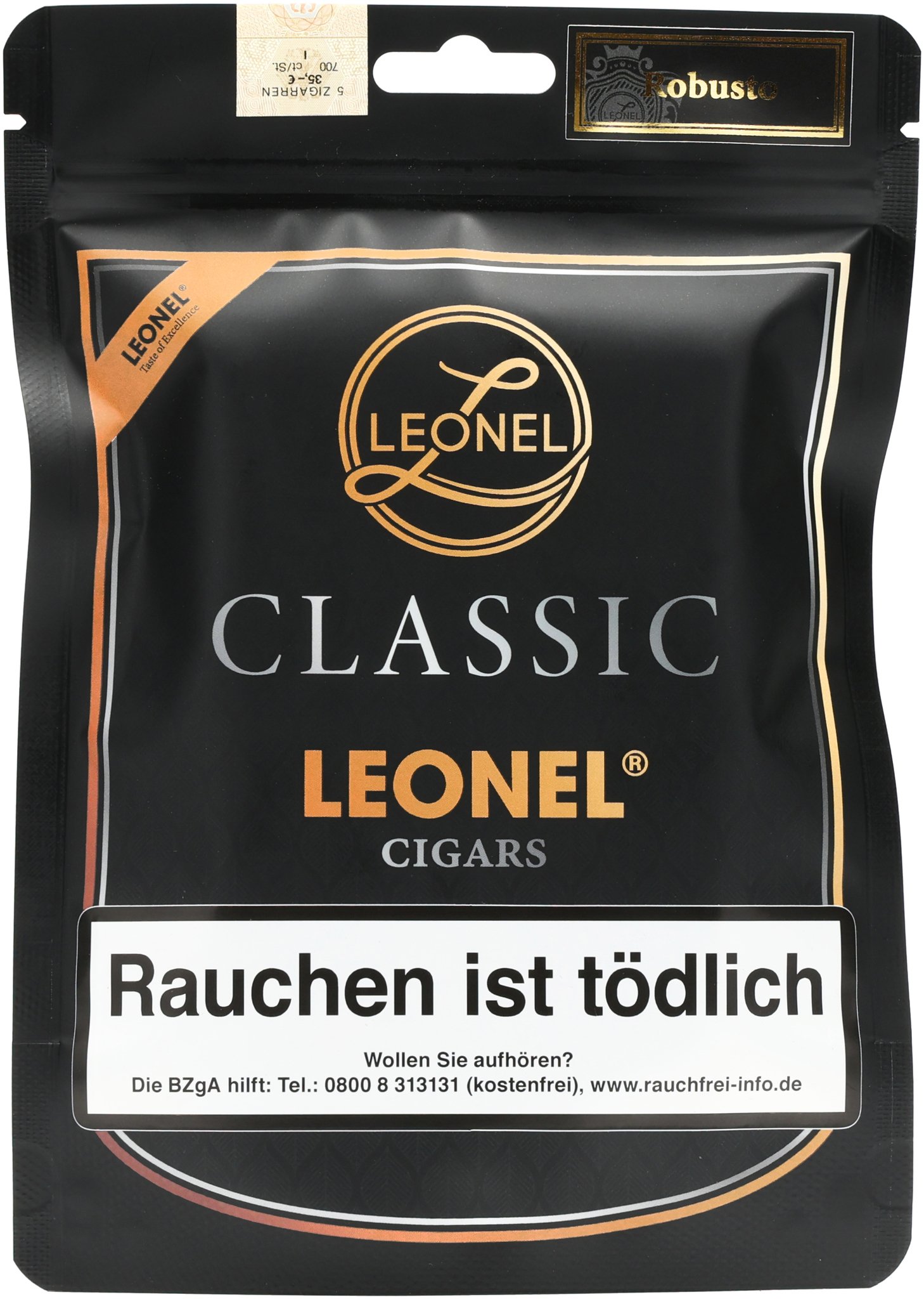 Leonel Classic Robusto_Freshpack