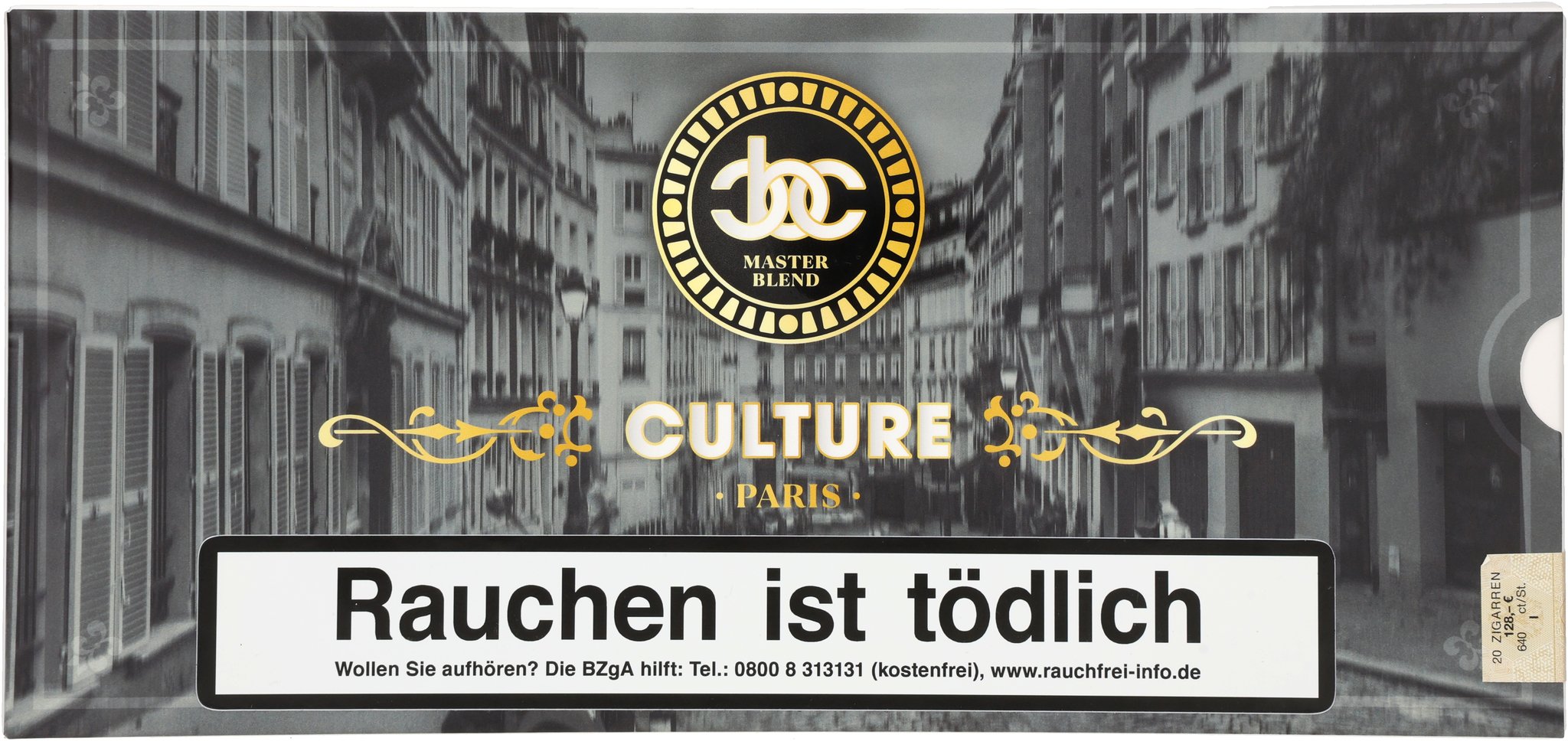 Paris (Double Robusto) box front