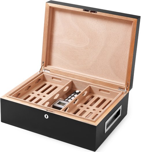 Villa Spa Humidor Grey offen