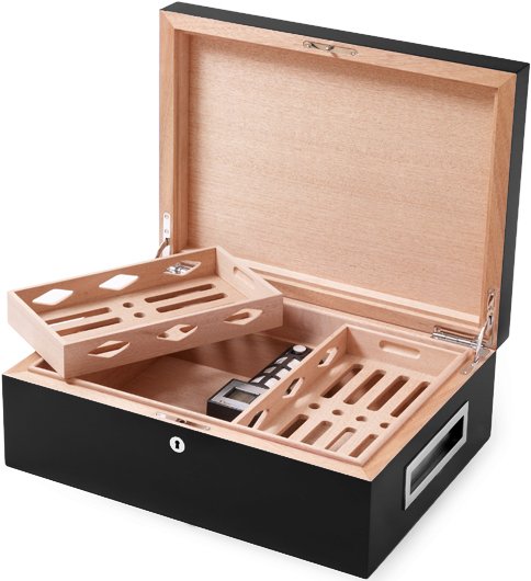 Villa Spa Humidor Grey offen 2