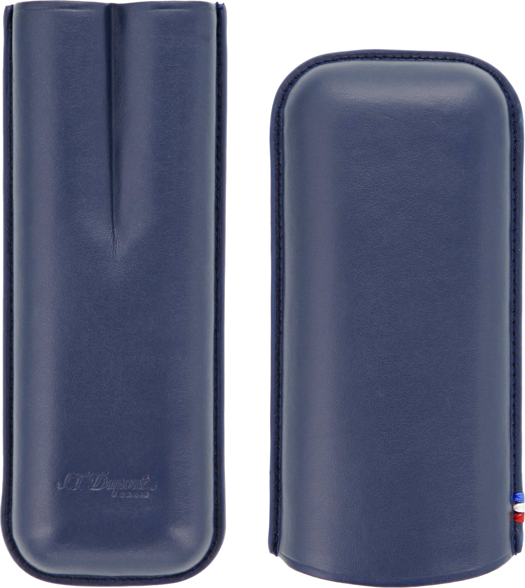 S.T. Dupont Zigarrenetui 2er blau Atelier CL (183121) Detailbild