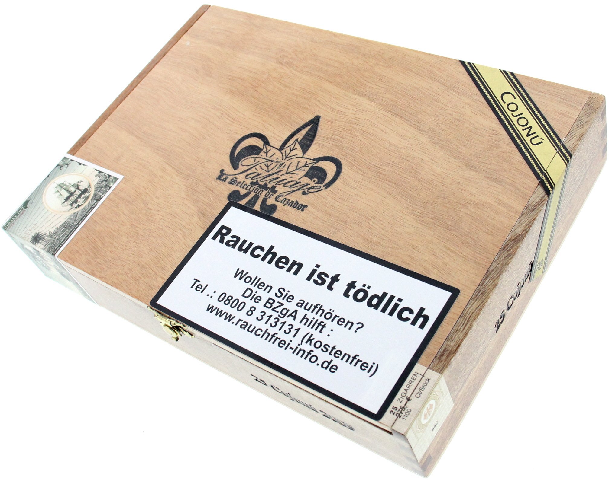 Tatuaje La Seleccion de Cazador Cojonú 2009 (Belicoso) Kiste