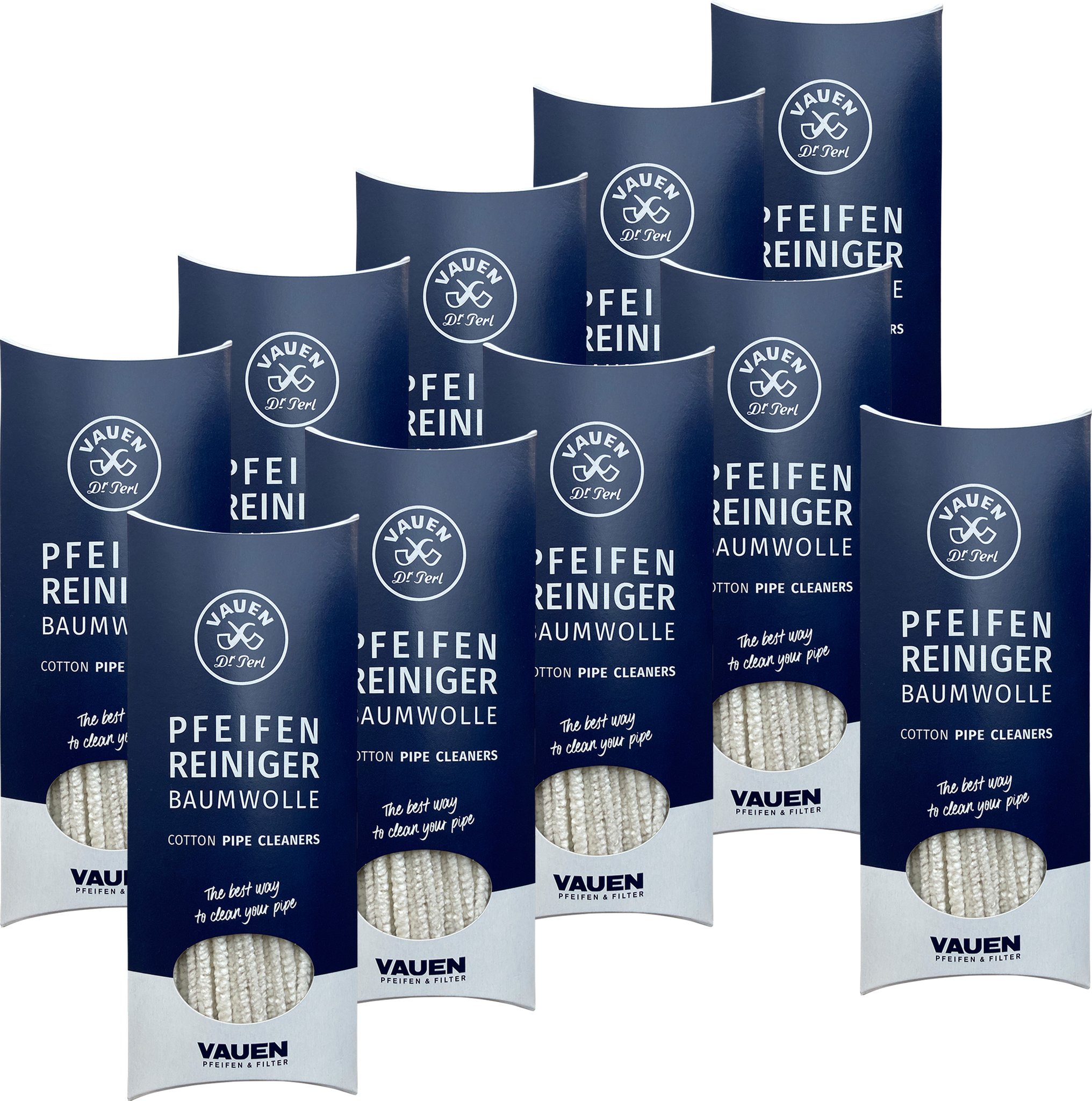 Vauen Pfeifenreiniger 10er SPARPACKUNG - konisch mit starkem Draht (503 - mit rund 10% Preisvorteil)