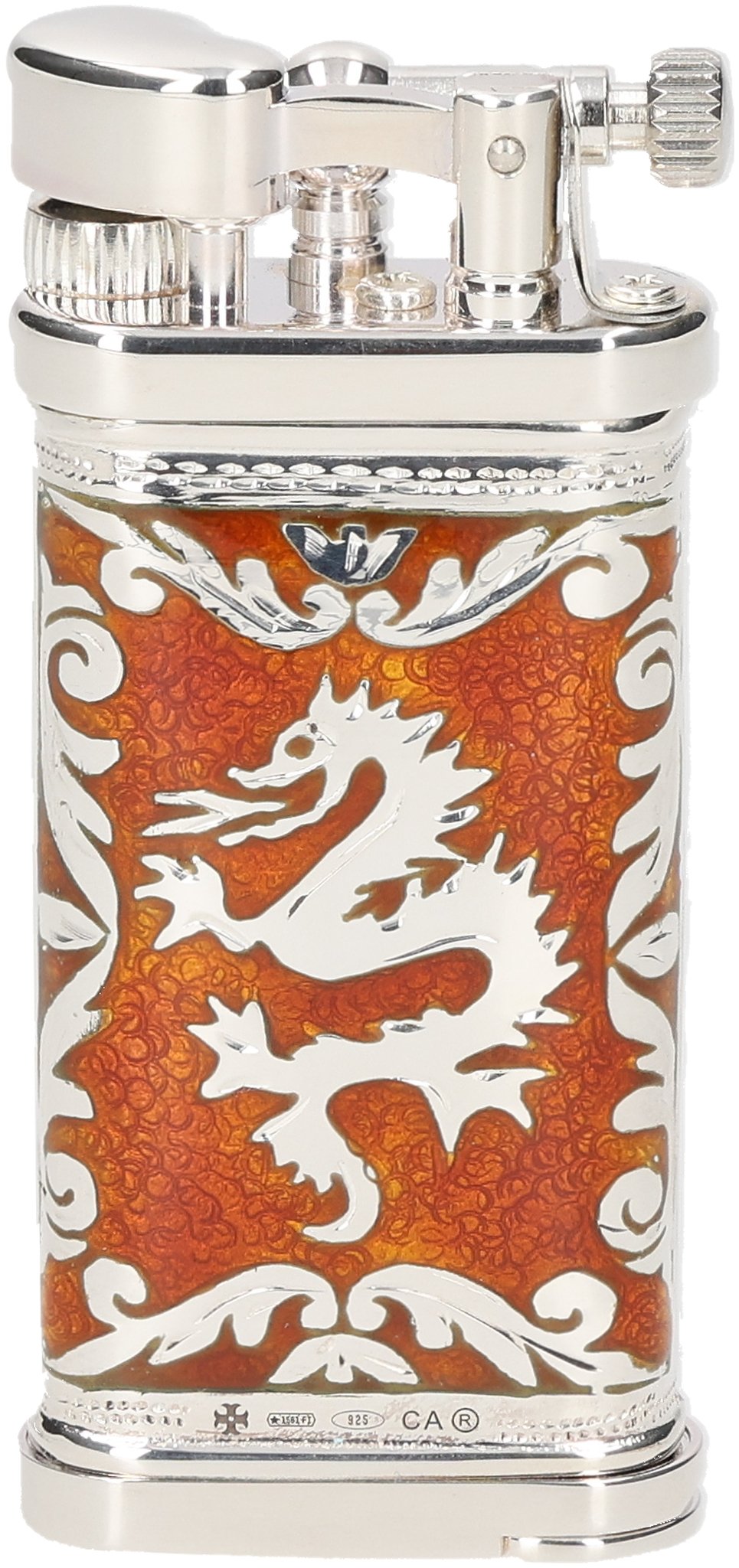 Doubleside Dragon Emaille rot 02