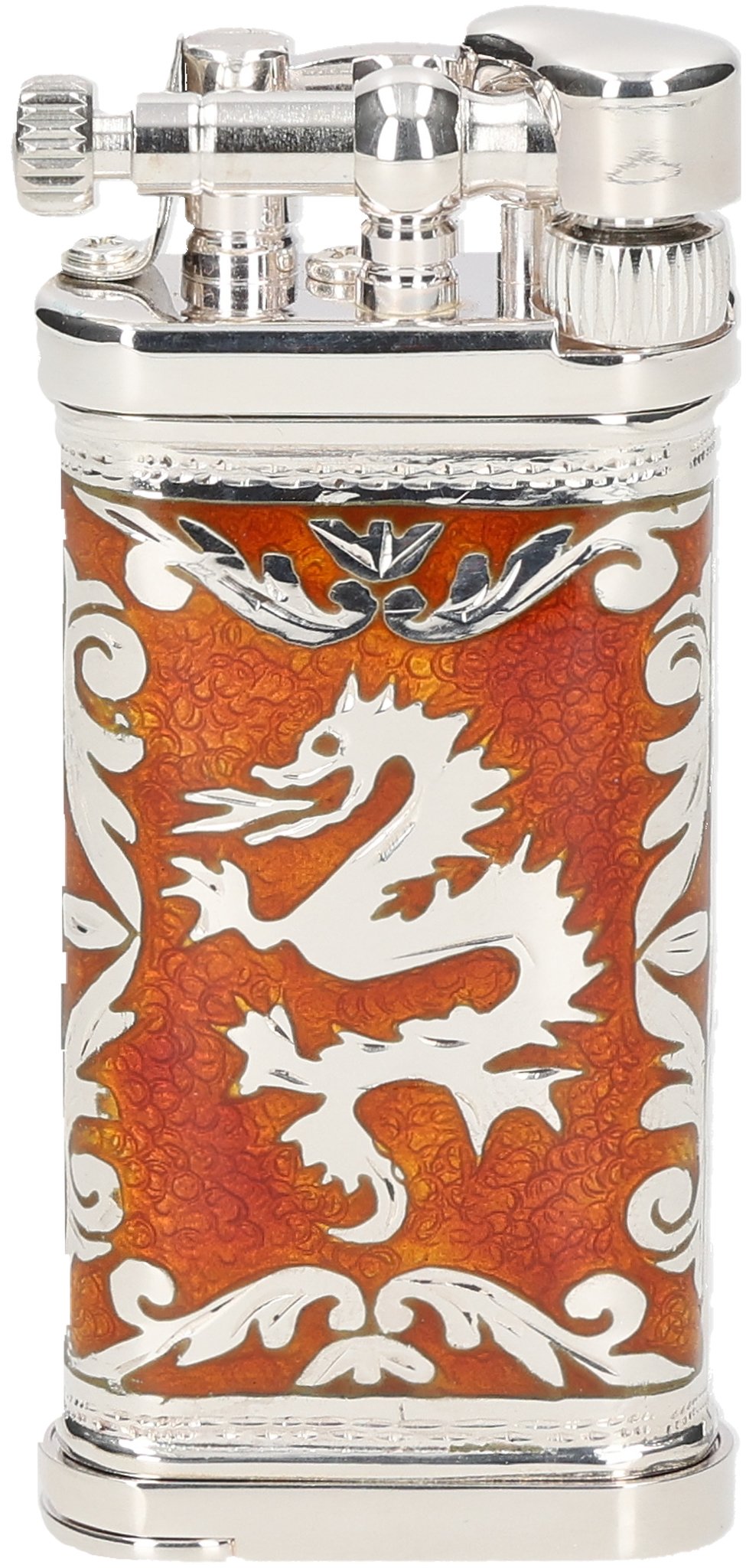 Doubleside Dragon Emaille rot 03