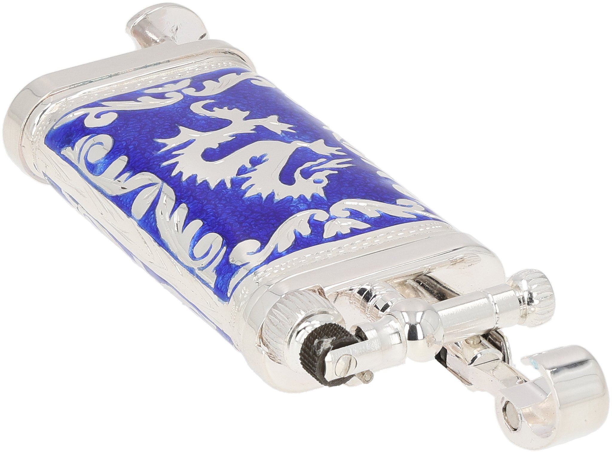 Doubleside Dragon Emaille royalblau 08