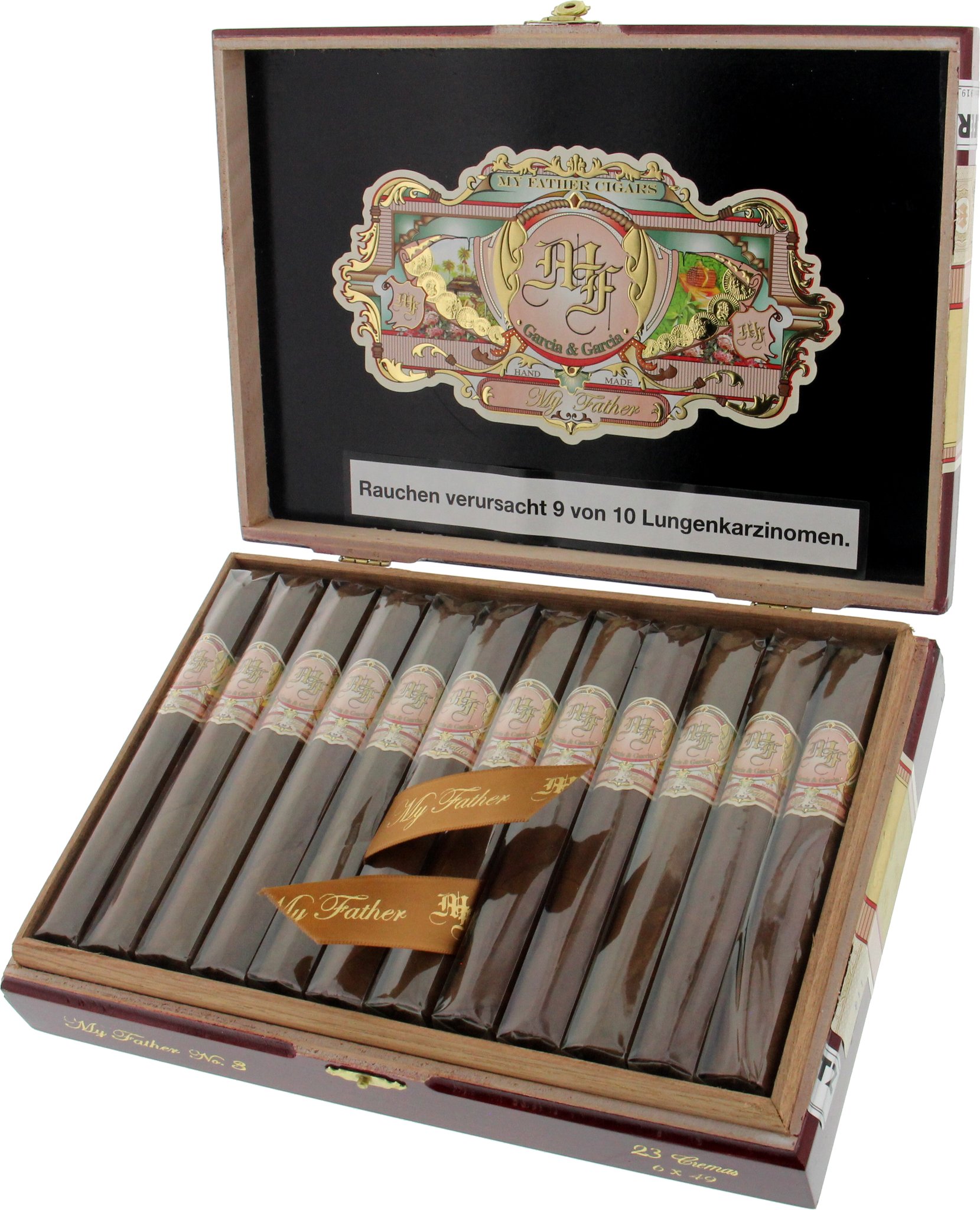 Don Pepin My Father Cigars No. 3 (Crema) Kiste offen