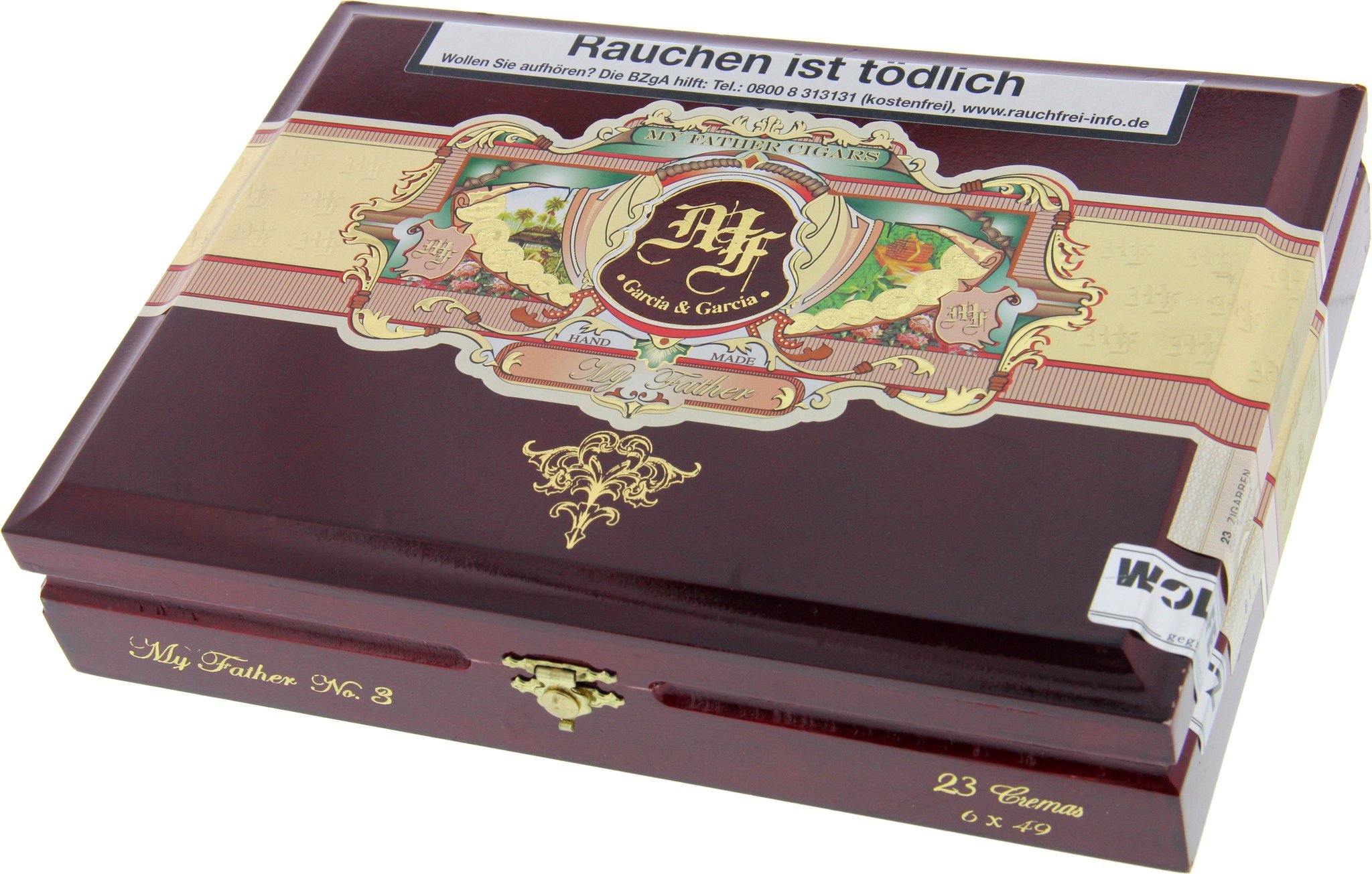 Don Pepin My Father Cigars No. 3 (Crema) Kiste